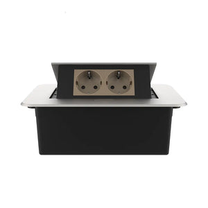 Livolo | Zilver | 2 | Pop-Up Stekkerdoos | Push | Inbouw | Stopcontacten - Goud Livolo Nederland B.V.