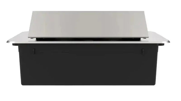 Livolo | Zilver | 3 | Pop-Up stekkerdoos | Push | Inbouw | USB & USB-C - Zwart Livolo Nederland B.V.