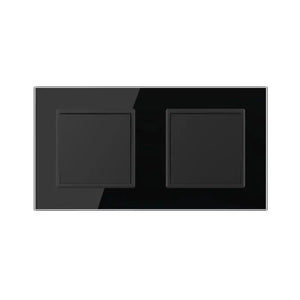 Livolo | Zwart | 1+1 | Aan/Uit | Wipschakelaar Livolo Nederland B.V.