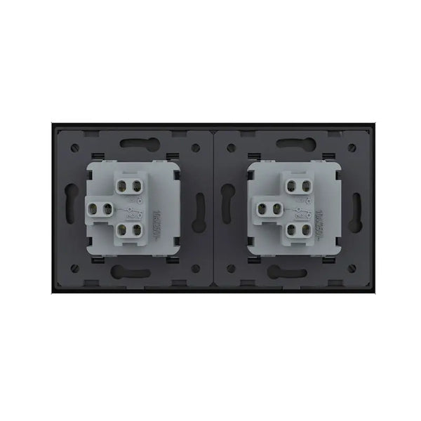 Livolo | Zwart | 1+1 | Puls | Wipschakelaar Livolo Nederland B.V.