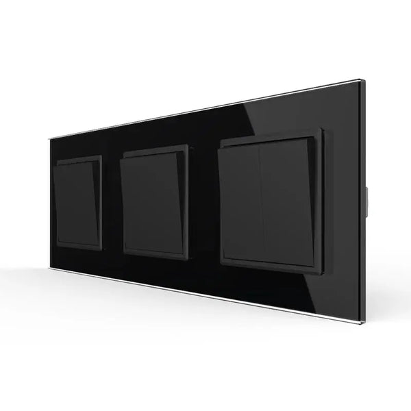 Livolo | Zwart | 1+1+2 | Puls | Wipschakelaar Livolo Nederland B.V.