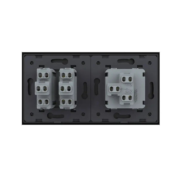 Livolo | Zwart | 1+2 | Puls | Wipschakelaar Livolo Nederland B.V.