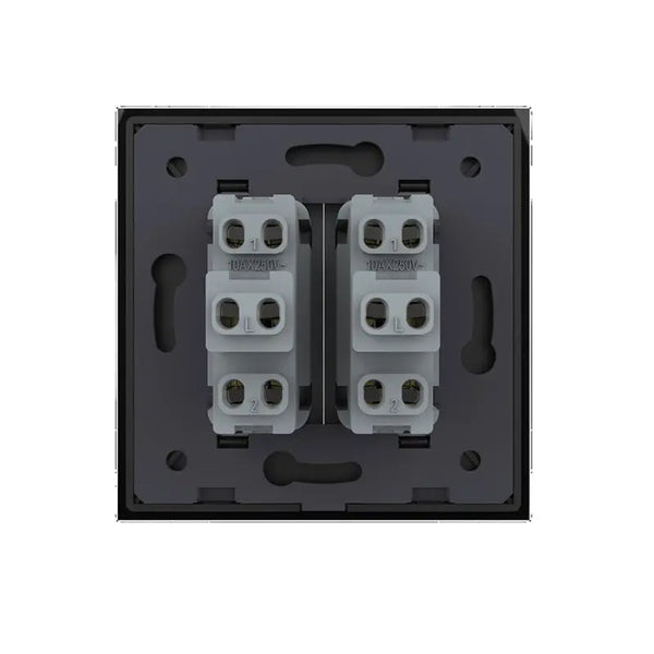 Livolo | Zwart | 2 | Aan/Uit | Wissel | Wipschakelaar Livolo Nederland B.V.