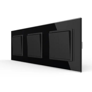 Livolo | Zwart | 2+2+2 | Aan/Uit | Wipschakelaar Livolo Nederland B.V.