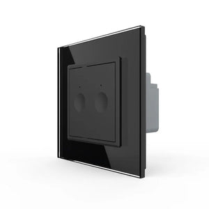 Livolo | Zwart | SR | Aan/Uit | Dubbel | Schakelaar Livolo Nederland B.V.