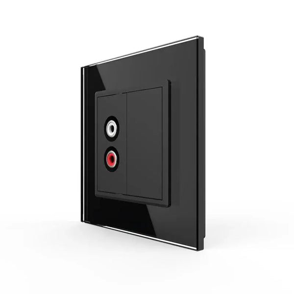 Livolo | Zwart | SR | Audio | Blindplaat Livolo Nederland B.V.