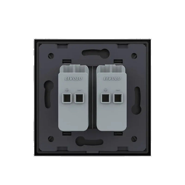 Livolo | Zwart | SR | Audio insteek | Audio insteek Livolo Nederland B.V.