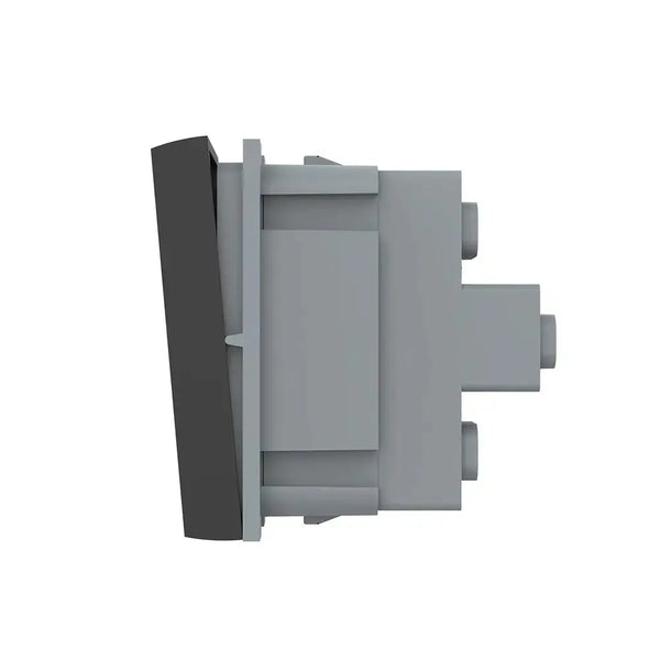 Livolo | Zwart | SR | Enkel | Aan/Uit | Kruis | Wipschakelaar