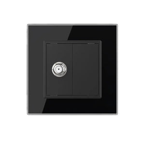 Livolo | Zwart | SR | Satelliet- Antenne | Blindplaat Livolo Nederland B.V.