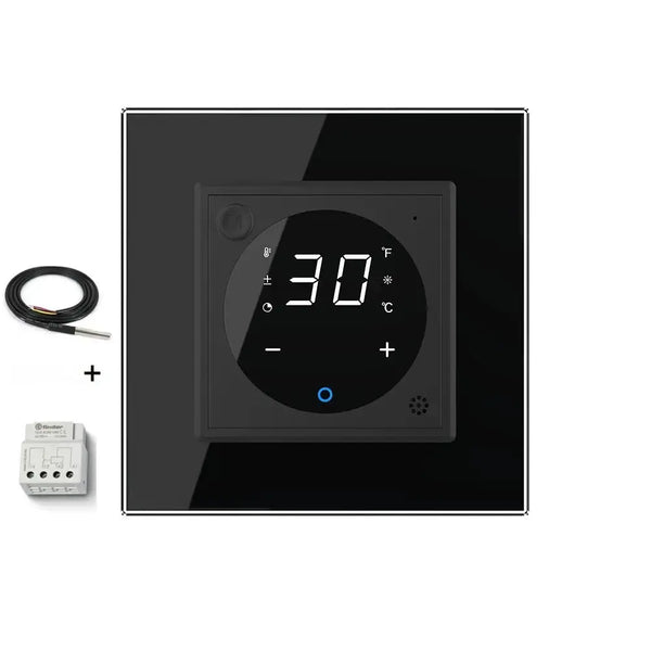 Livolo | Zwart | SR | Thermostaat voor vloerverwarming met CV Livolo Nederland B.V.