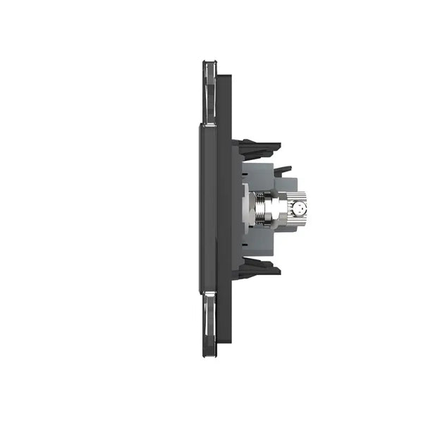 Livolo | Zwart | SR+SR | Wandcontactdoos | TV aansluiting | TV aansluiting Livolo Nederland B.V.