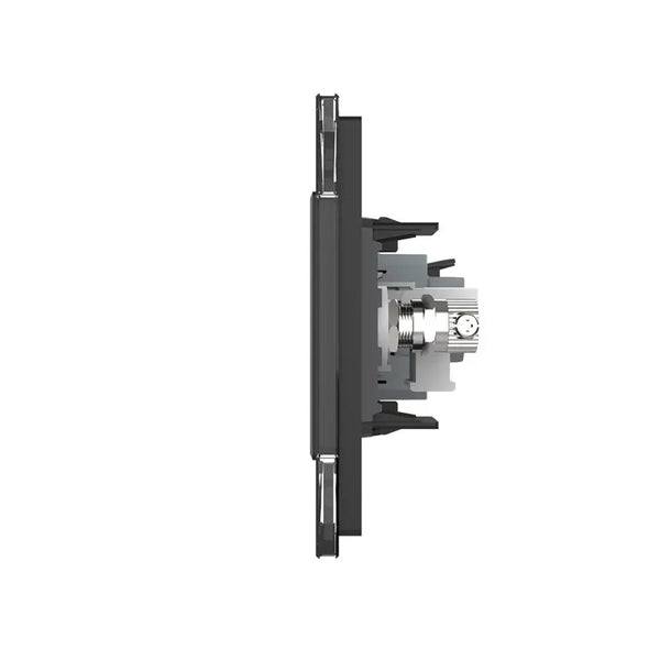 Livolo | Zwart | SR+SR | Wandcontactdoos | Telefoon | TV Livolo Nederland B.V.