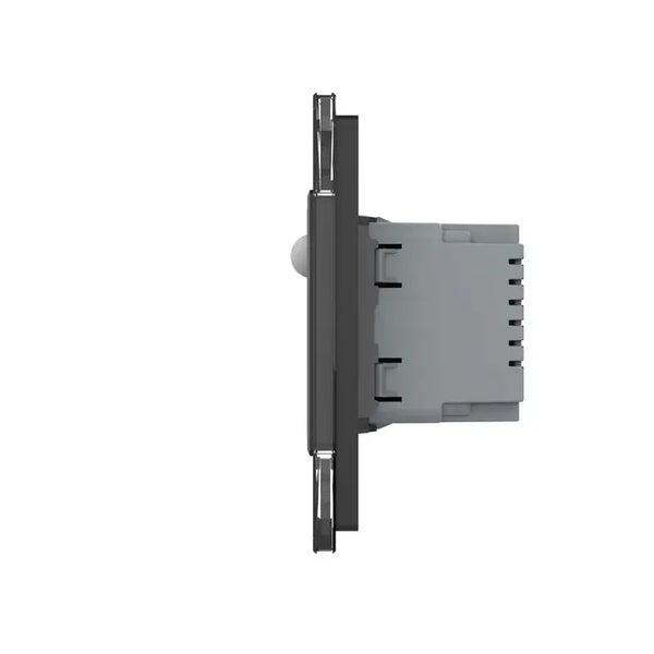 Livolo | Zwart | SR+SR | Wandcontactdoos | Wandverlichting | Beweging en nacht sensor Livolo Nederland B.V.