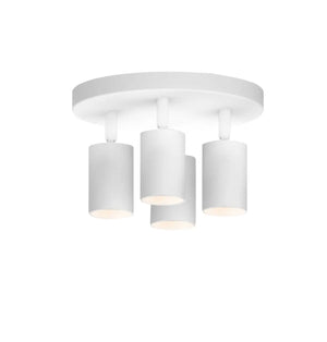 Plafondlamp | Wit | 4 | LED spot | Rond | Verstelbaar Livolo Nederland B.V.