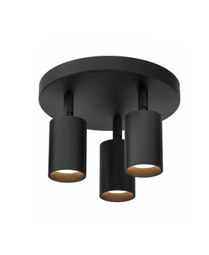 Plafondlamp | Zwart | 3 | LED spot | Rond | Verstelbaar Livolo Nederland B.V.