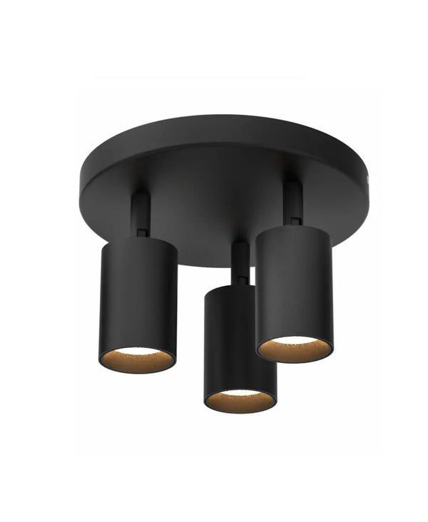 Plafondlamp | Zwart | 3 | LED spot | Rond | Verstelbaar Livolo Nederland B.V.
