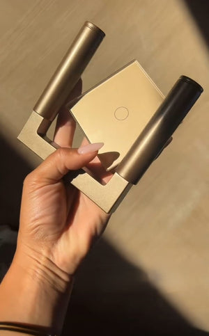 Livolo | Janice Blok | Goud | touch schakelaars | Schakelmateriaal