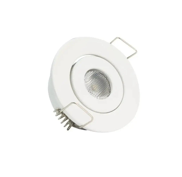 Mini Inbouwspot | Wit | Kantelbaar en Richtbaar | IP44 | Rond | ø 45mm Livolo Nederland B.V.