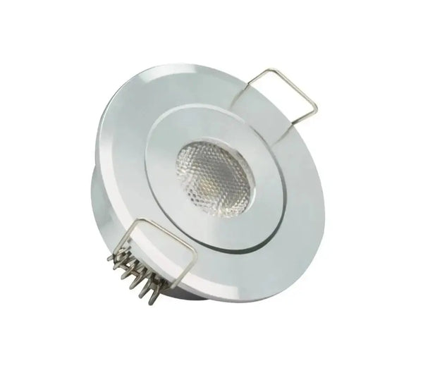 Mini Inbouwspot | Zilver | Kantelbaar en Richtbaar | IP44 | Rond | ø 45mm Livolo Nederland B.V.