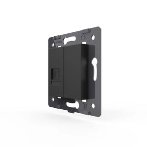 Livolo | Zwart | SR | Telefoon | Blindplaat Livolo Nederland B.V.