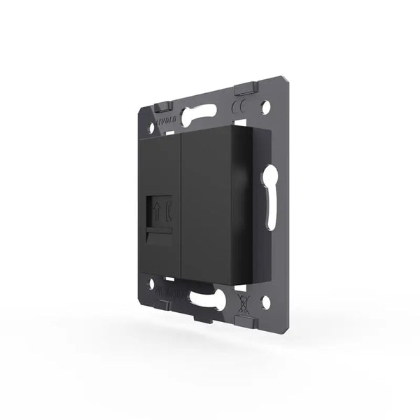 Livolo | Zwart | SR | Telefoon | Blindplaat Livolo Nederland B.V.