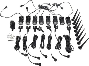 Complete Tuinspot Set | Tuinverlichting 12V | Plug and Play | 8 Tuinspots | Warm/wit Livolo Nederland B.V.