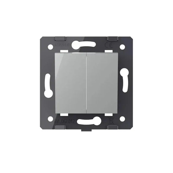 Livolo | Grijs | 2 | Module | Aan/Uit | Wipschakelaar Livolo Nederland B.V.