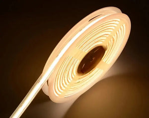 3 Meter | COB | Ledstrip | Warm wit | 10mm | Dimbaar | 24V- Female connector | IP67 Livolo Nederland B.V.