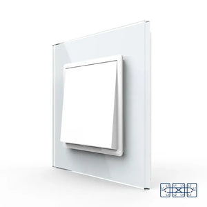 Livolo | Wit | 1 | Aan/Uit | Kruis | Wipschakelaar Livolo Nederland B.V.