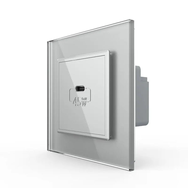 Livolo | Grijs | SR | USB type C oplader Livolo Nederland B.V.