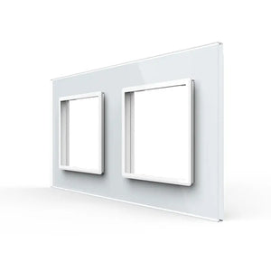 Livolo | Wit | SR+SR | Glasplaat Livolo Nederland B.V.