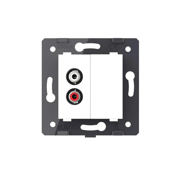 Livolo | Wit | SR | Audio | Blindplaat Livolo Nederland B.V.