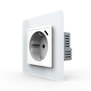 Livolo | Wit | SR | Wandcontactdoos + USB-C Oplader Livolo Nederland B.V.