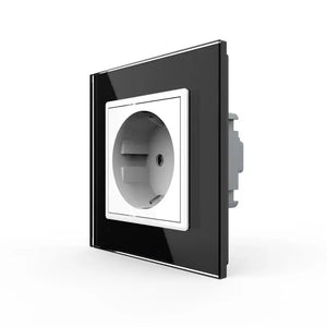 Livolo | Zwart/Wit | SR | Wandcontactdoos Livolo Nederland B.V.