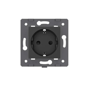 Livolo | Zwart | SR | Module | Wandcontactdoos Livolo Nederland B.V.