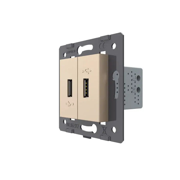 Livolo | Goud | SR | USB oplader | USB oplader Livolo Nederland B.V.
