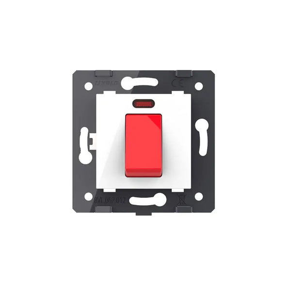 Livolo | Wit | 1 | Module | Aan/Uit | Dubbelpolige schakelaar | 16A Livolo Nederland B.V.