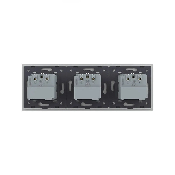 Livolo | Goud | SR+SR+SR | Wandcontactdoos | Smart Home Livolo Nederland B.V.