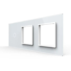 Livolo | Wit | 1+SR+SR | Glasplaat | Combinatie Livolo Nederland B.V.