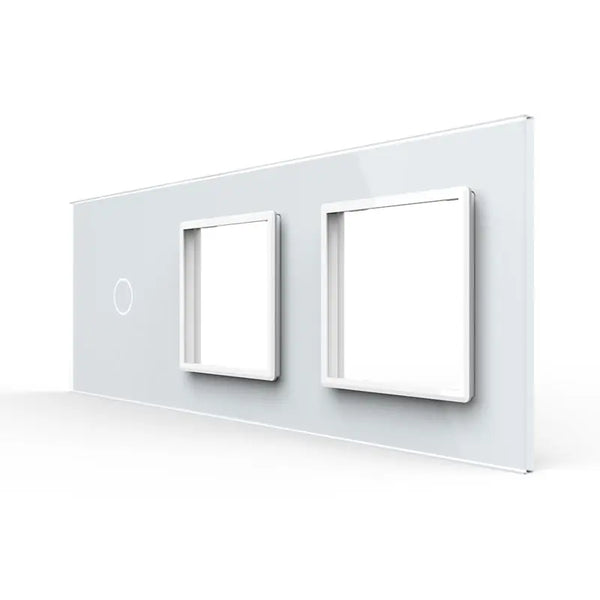 Livolo | Wit | 1+SR+SR | Glasplaat | Combinatie Livolo Nederland B.V.