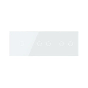 Livolo | Wit | 1+2+2 | Glasplaat | Touchschakelaar Livolo Nederland B.V.