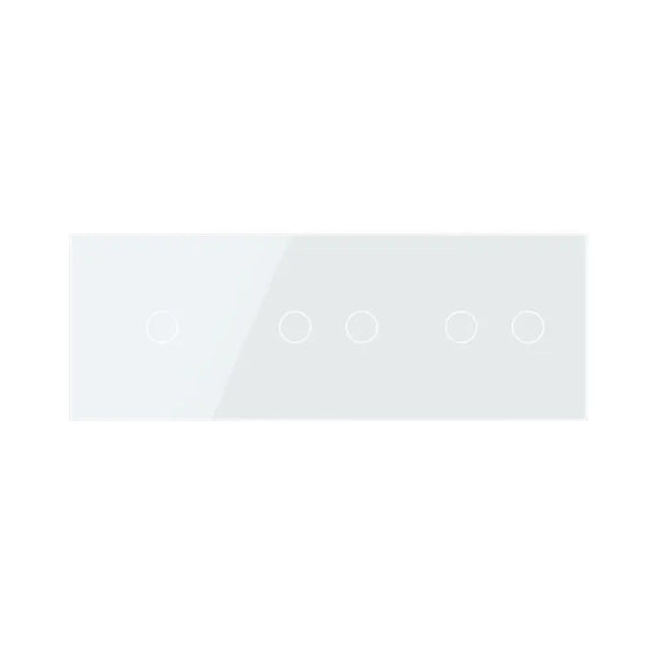 Livolo | Wit | 1+2+2 | Glasplaat | Touchschakelaar Livolo Nederland B.V.