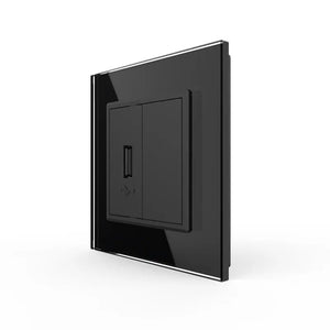 Livolo | Zwart | SR | Enkelvoudige USB oplader Livolo Nederland B.V.