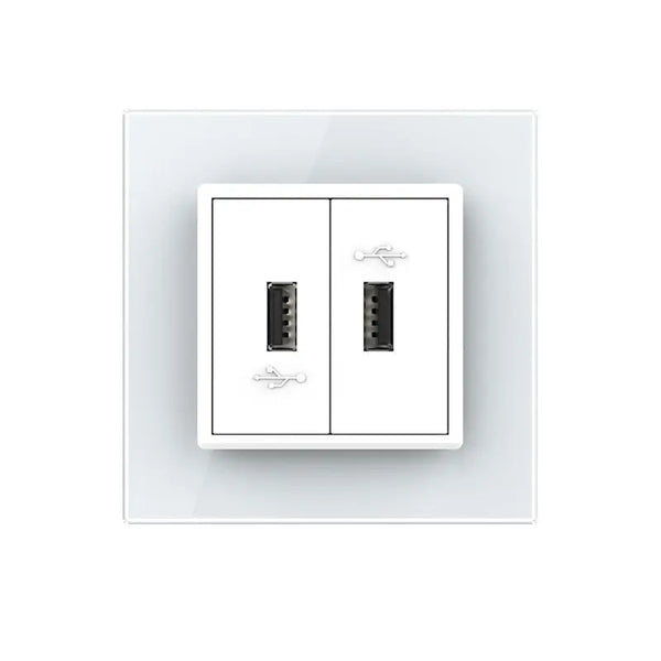 Livolo | Wit | SR | Tweevoudige USB oplader Livolo Nederland B.V.