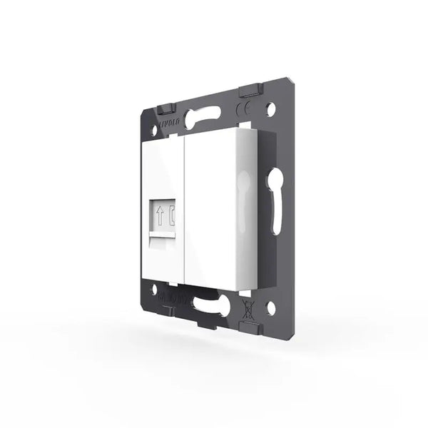 Livolo | Wit | SR | Telefoon | Blindplaat Livolo Nederland B.V.