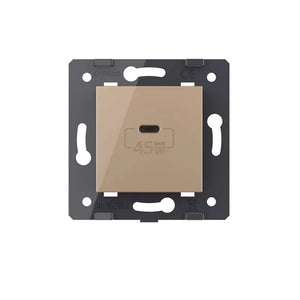 Livolo | Goud | SR | Module | USB-C aansluiting Livolo Nederland B.V.