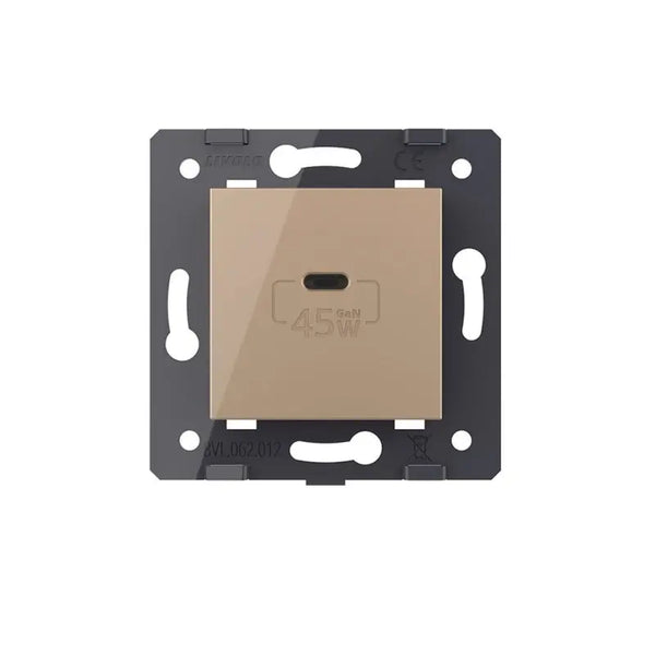 Livolo | Goud | SR | Module | USB-C aansluiting Livolo Nederland B.V.