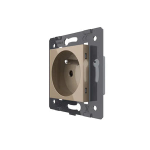 Livolo | Goud | SR | Module | Wandcontactdoos | France Livolo Nederland B.V.