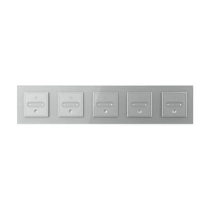 Livolo | Grijs | SR+SR+SR+SR+SR | Slide-Dimmer | Wisselschakelaar | Smart Home Livolo Nederland B.V.