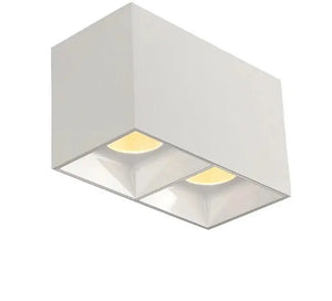 Opbouwspot | Wit | 2 | Deluxe LED | Vierkant Livolo Nederland B.V.
